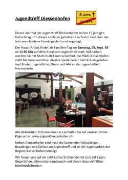 Jugendtreff Diessenhofen