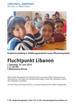 Fluchtpunkt Libanon - ref