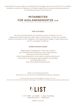 mitarbeiter für auslandseinsätze m/w - Forum