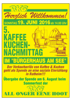 Herzlich Willkommen! - RKG