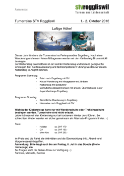 Infozettel - STV Roggliswil