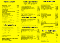 Jahnke Flyer Innen - bei Party