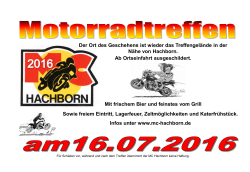 Motorradtreffen 2016