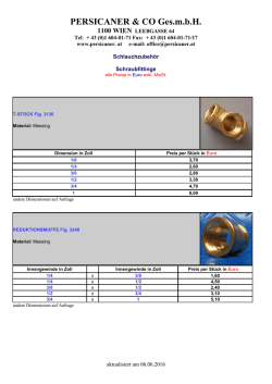 Diese Preisliste gibts auch als pdf-Datei