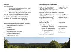 Programm zum 10j&auml;hrigen Jubil&auml;um - allfra Regionalmarkt Franken