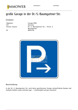 gro&szlig;e Garage in der Dr.-S.-Baumgartner-Str.