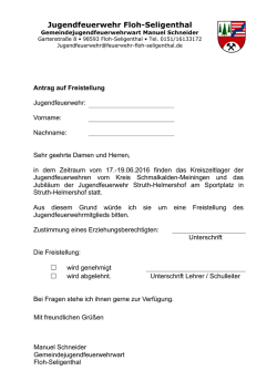 Jugendfeuerwehr Floh