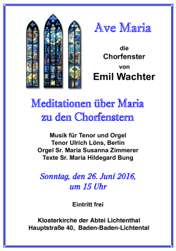Emil Wachter - Cistercienserinnen