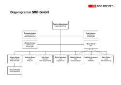 Organigramm SBB GmbH (PDF