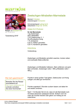 Zwetschgen-Mirabellen-Marmelade