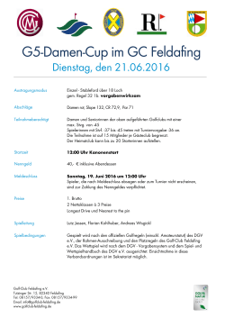 20160621 G5-Damen-Cup im GC Feldafing