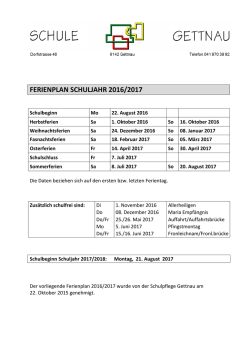 ferienplan schuljahr 2016/2017