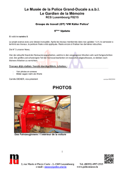 PHOTOS - POLICEMUSEE.LU :: LE MUSEE DE LA POLICE GRAND
