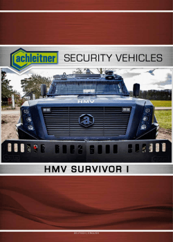 security vehicles - Achleitner Fahrzeugbau