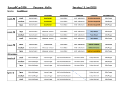 Helferliste - SV OG Speyer/Dudenhofen