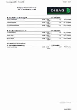 Hl.-Ursula Pokal