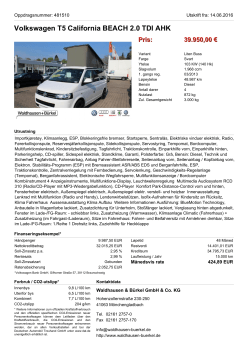 Volkswagen T5 4Motion 2.0 BiTDI Multivan Highline
