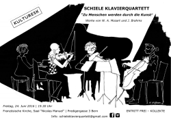 SCHIELE KLAVIERQUARTETT Locand 3