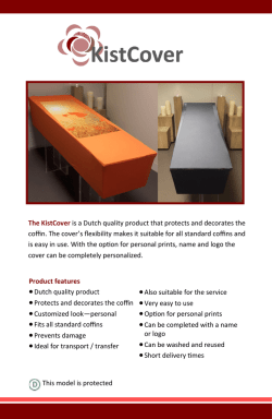 The KistCover is a Dutch quality product that protects and decorates