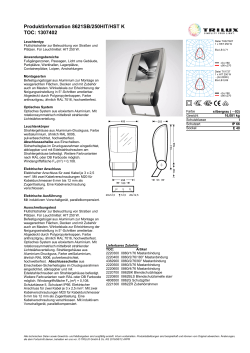 Produktdatenblatt