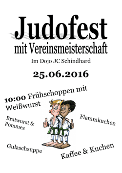 Judofest mit Vereinsmeisterschaft - Judo