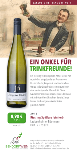 ein onkel f&uuml;r trinkfreunde! - Home