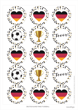 deutschland fans/ fussball