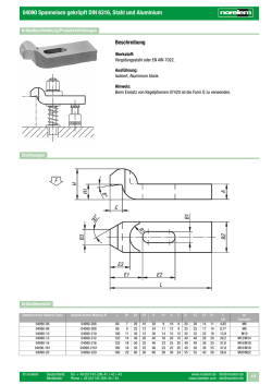 04090 Spanneisen gekröpft DIN 6316, Stahl und Aluminium