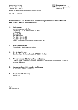 Direktorium - Muenchen.de