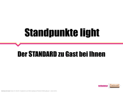 Standpunkte light