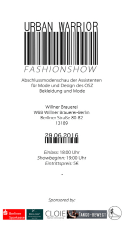 Infos gibt es hier... - OSZ Bekleidung und Mode