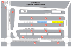 Lageplan Aachen Bushof