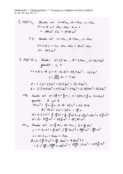 Intensivierungsstunde für Mathematik