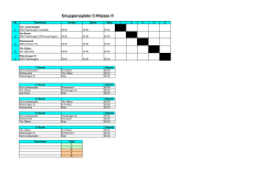 Gruppenspiele C-Klasse II - SV-Blau