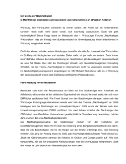 Pressemitteilung_1_Würzburger Forum_Nachhaltiges Wirtschaften