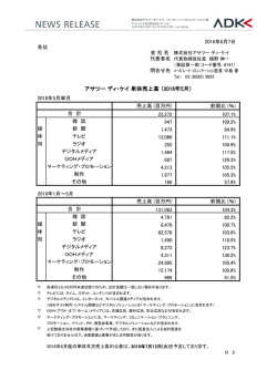 PDFはこちら - ADK アサツーディ・ケイ