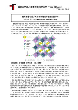 プルシアンブルー系電極を用いた次世代電池の設計