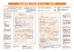 一般用記入例