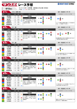 6/12(日)