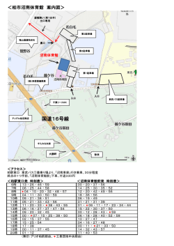 柏市沼南体育館