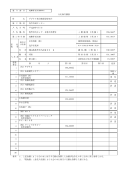 住 所 職 名 氏 名 整理 番号 結果 1 2 無断欠 席 3 落 札 4 辞 退 5 辞 退