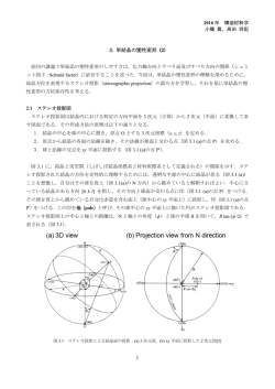 3. 単結晶の塑性変形 (2)