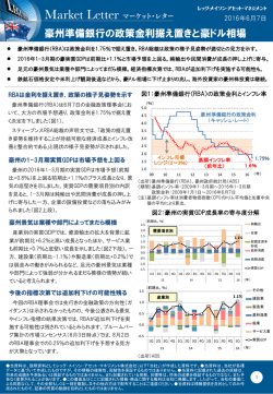 豪州準備銀行の政策金利据え置きと豪ドル相場