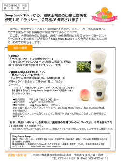 資料提供添付 - 和歌山県ホームページ
