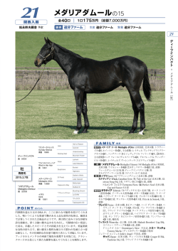 メダリアダムールの15