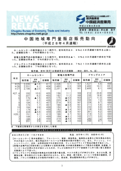 中国地域専門量販店販売動向