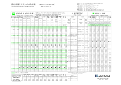 2016 Jul.1 ～ 2016 Aug.31 Time Table