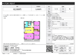 ランドフォレスト新狭山 狭山市新狭山[マンション(居住用) 2階 3DK 6.2万円]