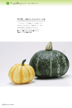 ホクホク、 甘〜いカボチャ
