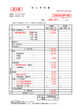 記入例